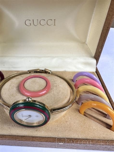 винтажные часы gucci